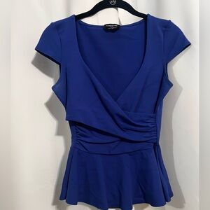 Bebe peplum top